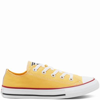 Converse Seasonal Colour Chuck Taylor All Star - Lasten Tennarit - Kultaiset/TummanPunainen